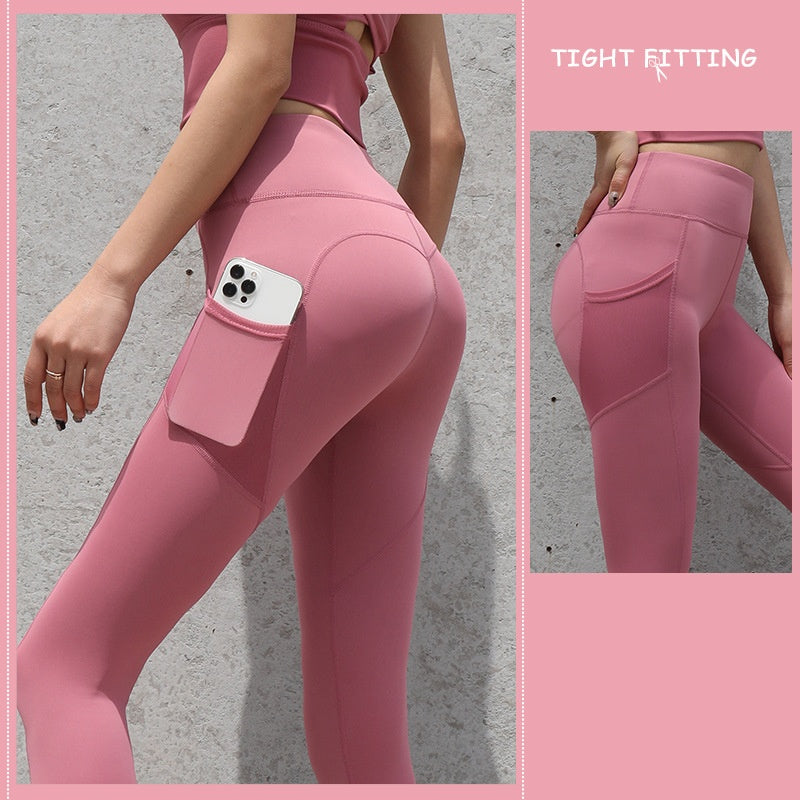 LEGGING PUSH UP A POCHE