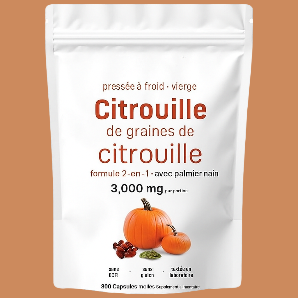 Gélules d’huile de pépins de courge