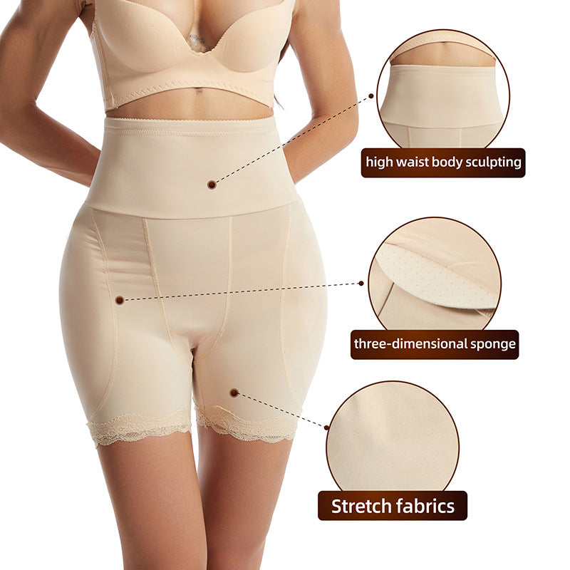 SHORT GAINANT TAILLE HAUTE EFFET PUSH UP